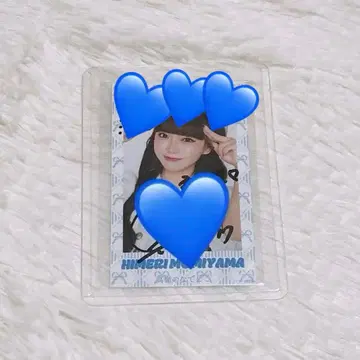 타카네노 나데시코 모미야마 히메리 미니 포토카드 친필