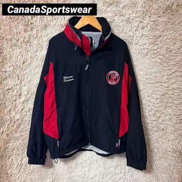 캐나다제 CanadaSportswear 하키 나일론 자켓 90s