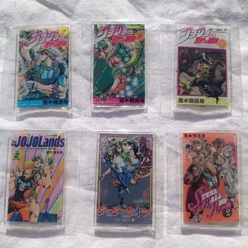 죠죠 월드 한정판 코믹스 표지풍 아크릴 마그넷