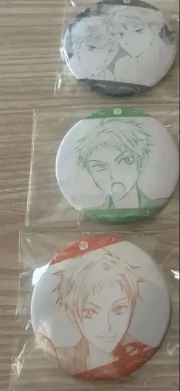 오란고교 호스트부 캔뱃지 원작화 히타치인 히카루 카오루 하쿠센샤