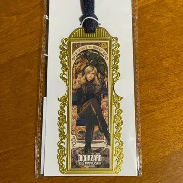 바이오하자드 30주년 메탈 북마커 레온