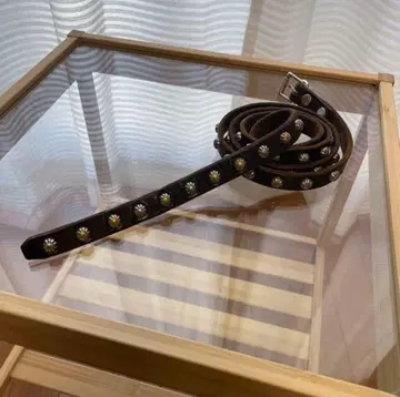 HTC 가죽 스터드 벨트 롱 별주