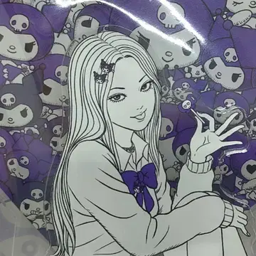 이토 준지 산리오 갸루 토미에 아크릴 스탠드 쿠로미 아크릴 스탠드