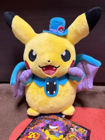 포켓몬 센터 분장 피카츄 골뱃 봉제 인형