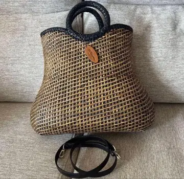 SC.니카 라탄 토트백