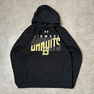 언더아머 후디 메시지 프린트 후드티 S 아메카지