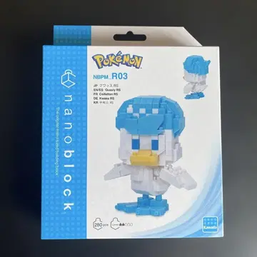 나노블록 포켓몬 NBPM_R03 꾸왁스