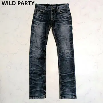 WILD PARTY 와일드 파티 라메 가공 오니히게 스트레치 사이즈 1