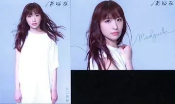 케야키자카46 무대 아유미 이구치 마오 엽서