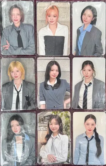 NiziU 아리츠 회장 한정판 포토 카드 요요기 4일차 전원 세트