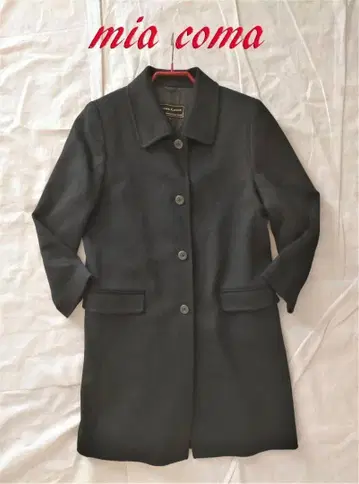 3/25까지 세일 mia coma 니치와 캐시미어 100% 체스터 코트