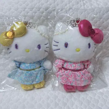 산리오 초레어 헬로키티 미미 50주년 봉제 인형