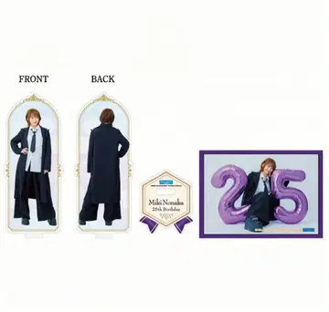 노나카 미키 리버서블 아크릴 스탠드 + L판 브로마이드 포함