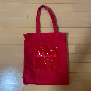 FRUITS ZIPPER 최애 토트백 빨간색 츠키아시 아마네