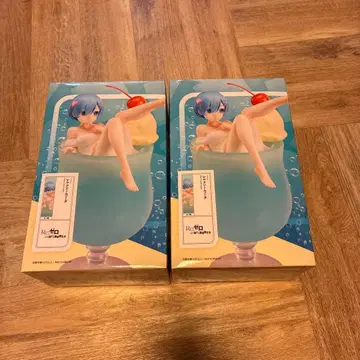 Re: 제로부터 시작하는 이세계 생활 렘 크림 소다 피규어 2개 세트