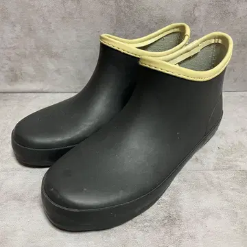 [ ROWENA ] ( 22.5 ) 레인부츠 숏 기장 가드닝 블랙