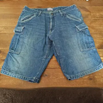 [ 봄 세일 ] BLUE BLUE 사이즈 4 XL 데님 숏