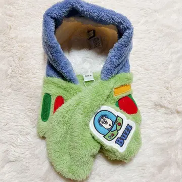 새상품 버즈 라이트이어 플리스 모자 머플러 어린이용