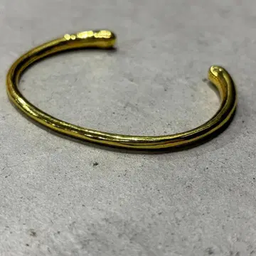 빈티지 골드 실버 925 심플 뱅글 팔찌 금