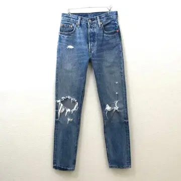 Levi's 501S 스키니 데님 데미지 25 x 30