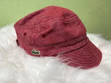 라코스테 Lacoste 레드 모자 사이즈 58