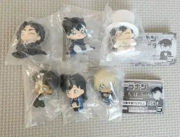 명탐정 코난. 쪼그라뜨리기 부대 기다림 피규어 6개 미개봉 세트