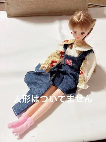 인형 의류 제니 옷 갈아입기 의류 데님 오버롤 타카라