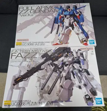 MG 풀아머 ZZ 건담 & FAZZ ver.ka
