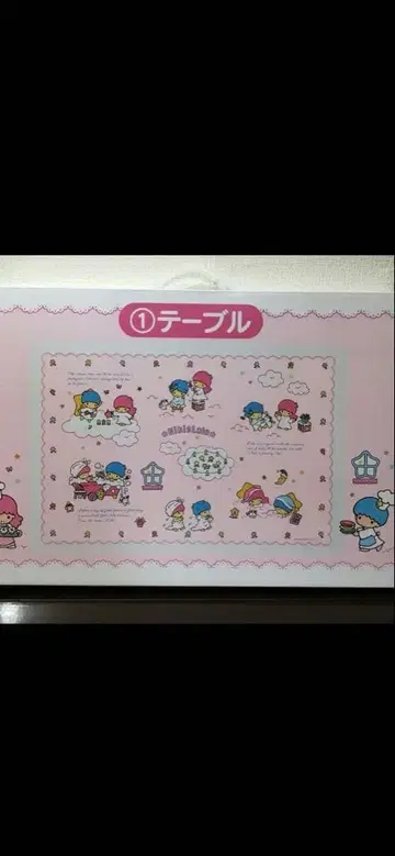 산리오 제일복권 키키라라 테이블 새상품 미사용