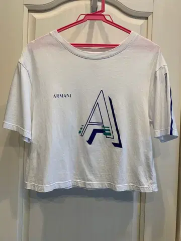 직영점에서 구매 Armani Exchange 반팔T셔츠 XS 화이트
