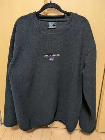 CHALLENGER 챌린저 블랙 플리스