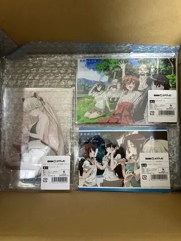 TV 애니메이션 [요스가노소라] 15주년 기념 스크래치 4종 세트