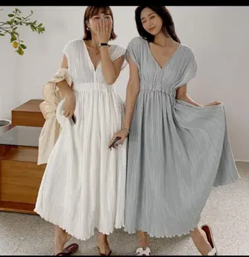 birthdaybash 마릴린 원피스 S 화이트