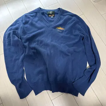 Orvis 이집트 면 니트 스웨터 XL 90s