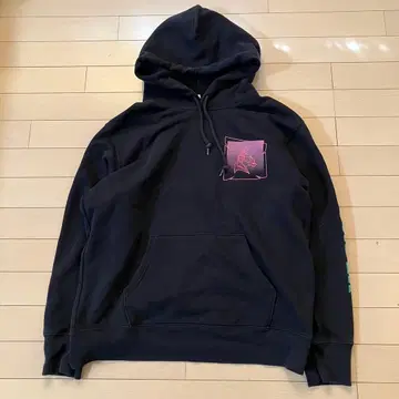 3.23 유니클로 UT 포트나이트 후드티 DJ욘더 블랙 XL