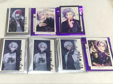 니지산지 후와 미나토 로렌 이브라힘 랜덤 폴라로이드풍 카드