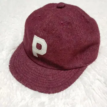 새상품급 Pherrow's 페로우즈 울 캡 와인 레드