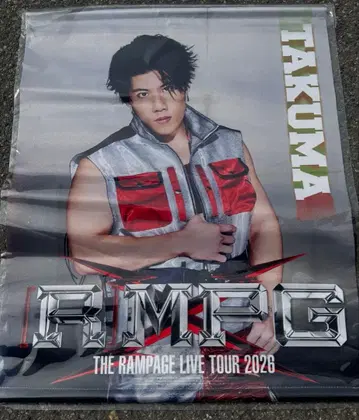 THE RAMPAGE 2026 RMPG 고토 타쿠마 가챠 레어 태피스트리