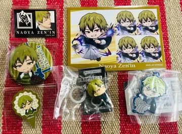주술회전 젠인 나오야 6점 세트 카페 스탠드 마루쿠지 메지루시 등