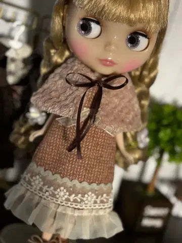 네오 브라이스 아웃핏 원피스와 숄 세트