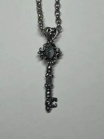 탑 포함 목걸이 실버 925