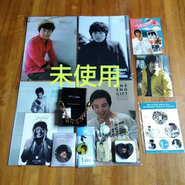 박용하 클리어 파일 8종 스마트폰 링 체인 (참) 거울 등