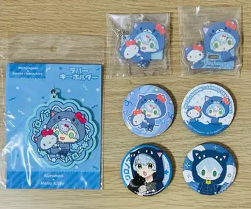 일상조 캔뱃지 아크릴 키링 러버 키링 크로노아