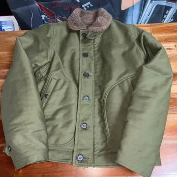 IRON HEART 아이언 하트 N-1 덱 자켓 밀리터리 자켓