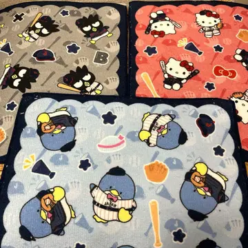 다이토 복권 사무라이 재팬 x 산리오 캐릭터즈 E상 3장 세트