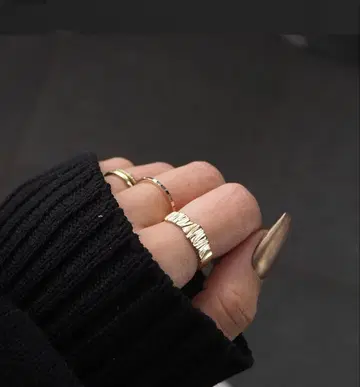 CANAL Accessory CMMOR1189 유목 반지 13호