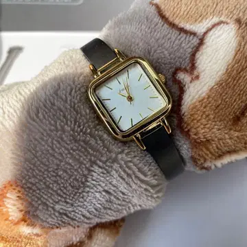 여성용 스퀘어 쿼츠 손목시계