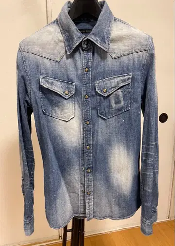 GOSTAR DE FUGA 데님 셔츠 긴팔