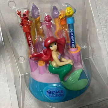 인어공주 아리엘 컬러펜 세트 5도