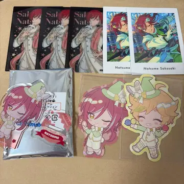 앙스타 애니카페 애니메이트 카페 나츠메 아크릴 스탠드 스티커 파샤츠